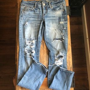 Distressed Jeans